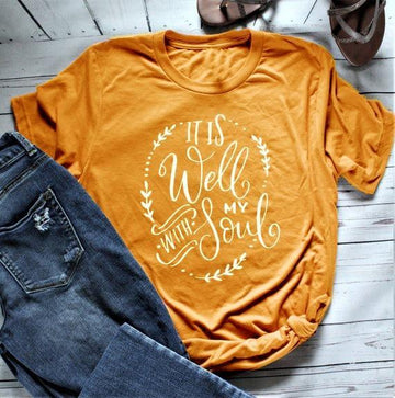 Women’s ‘It Is Well With My Soul’ T-Shirt