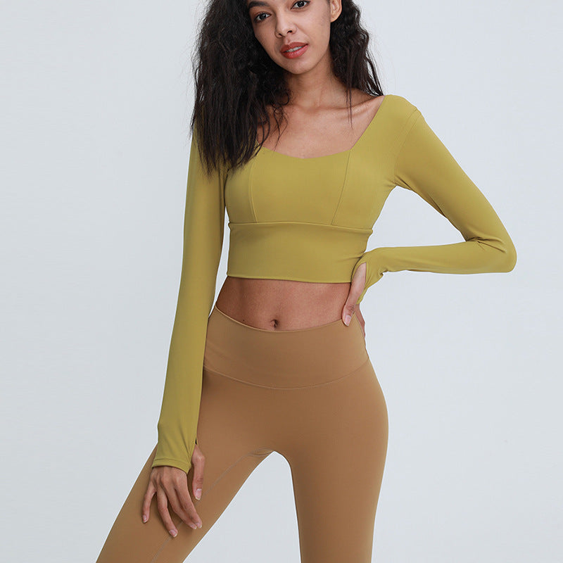 Beautiful Back Yoga Outfit for Women