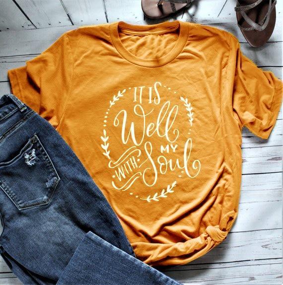Women’s ‘It Is Well With My Soul’ T-Shirt