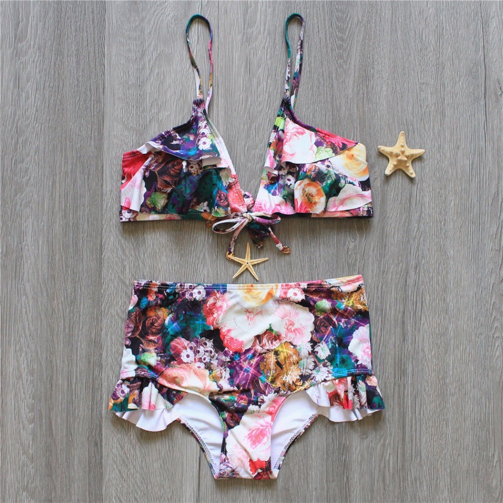 New High Waist Brazilian Bikini Set for Women