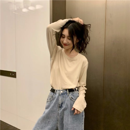 Women’s Long Sleeve Bottoming Shirt